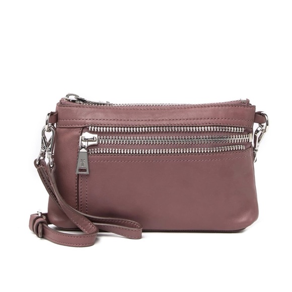 Frye Handbags - ❗️LAST 1❗️ Frye Convertible Leather Lexi Crossbody Lilac